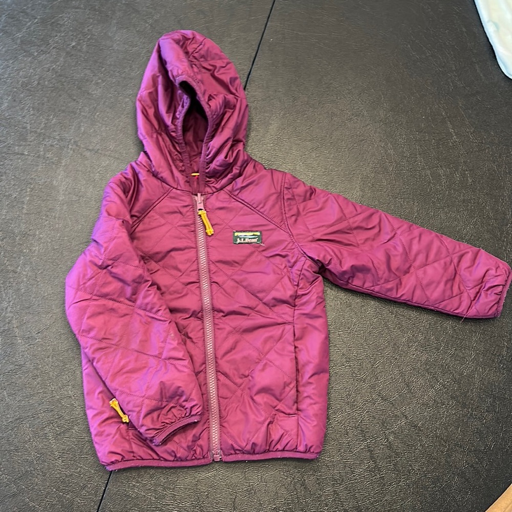 LL Bean reversible coat, 3T